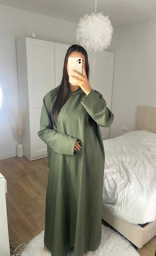 Abaya Kiara kaki