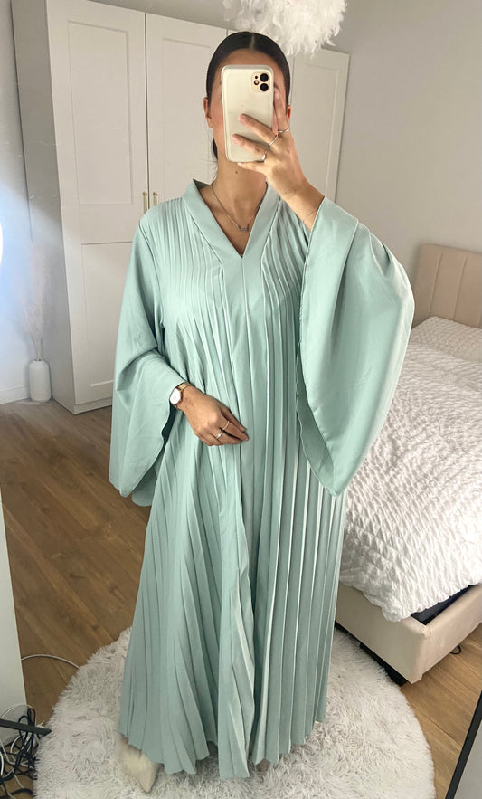 Robe elvina vert d’eau