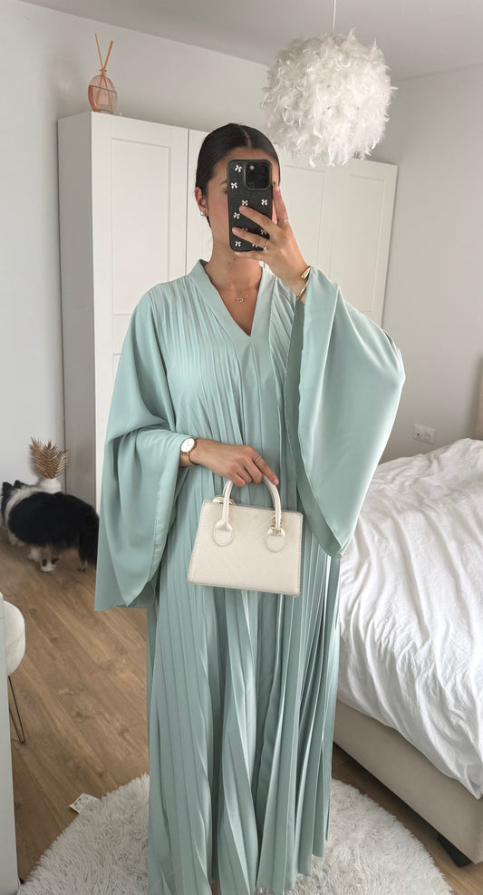 Robe elvina vert d’eau